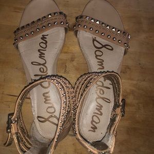 Sam Edelman bedazzled Sandals